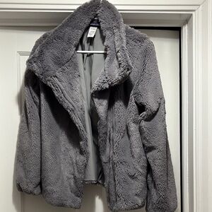 Patagonia Women's Gray Teddy Jacket